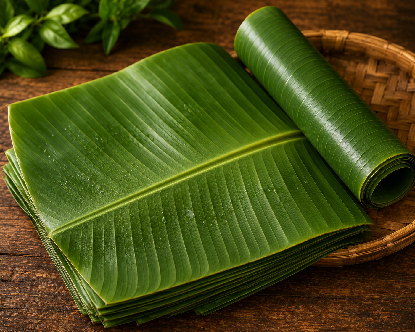 Banana leaf