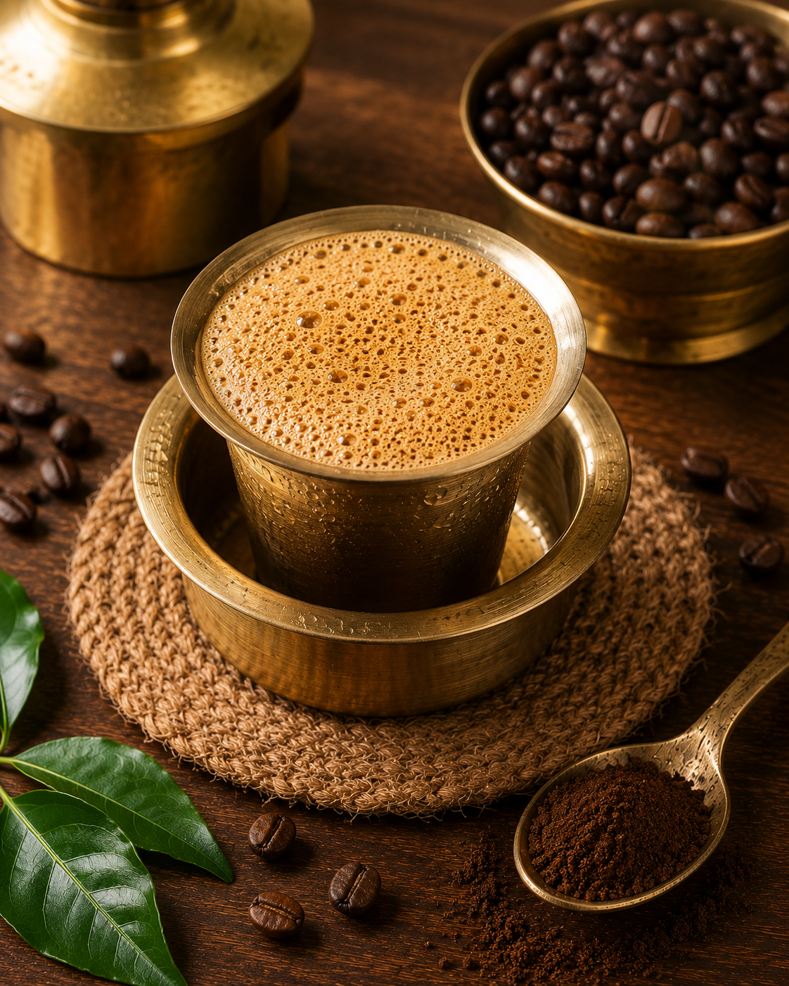 South Indian filter coffee